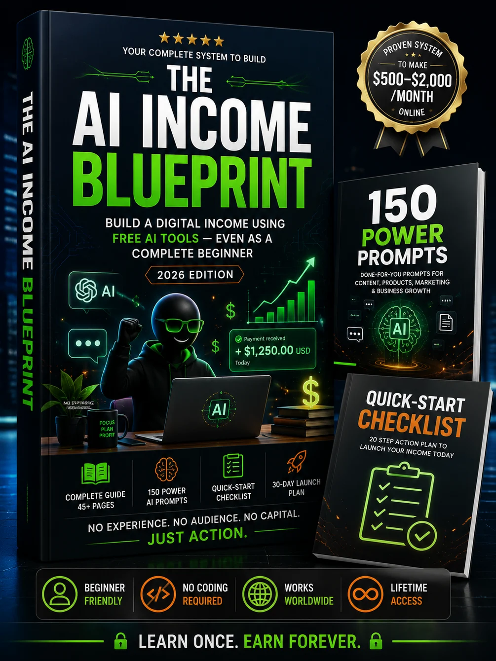 The AI Income Blueprint — Complete Bundle